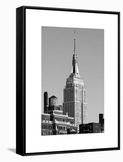 Top of the Empire State Building-Philippe Hugonnard-Framed Stretched Canvas