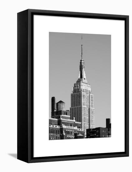 Top of the Empire State Building-Philippe Hugonnard-Framed Stretched Canvas