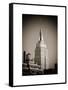 Top of the Empire State Building-Philippe Hugonnard-Framed Stretched Canvas