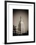 Top of the Empire State Building-Philippe Hugonnard-Framed Art Print