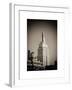 Top of the Empire State Building-Philippe Hugonnard-Framed Art Print