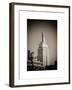 Top of the Empire State Building-Philippe Hugonnard-Framed Art Print