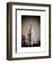 Top of the Empire State Building-Philippe Hugonnard-Framed Art Print