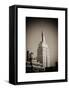 Top of the Empire State Building-Philippe Hugonnard-Framed Stretched Canvas