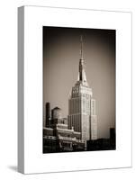 Top of the Empire State Building-Philippe Hugonnard-Stretched Canvas