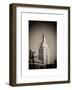 Top of the Empire State Building-Philippe Hugonnard-Framed Art Print