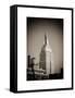 Top of the Empire State Building-Philippe Hugonnard-Framed Stretched Canvas