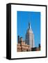 Top of the Empire State Building-Philippe Hugonnard-Framed Stretched Canvas