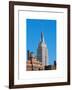 Top of the Empire State Building-Philippe Hugonnard-Framed Art Print