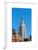 Top of the Empire State Building-Philippe Hugonnard-Framed Art Print