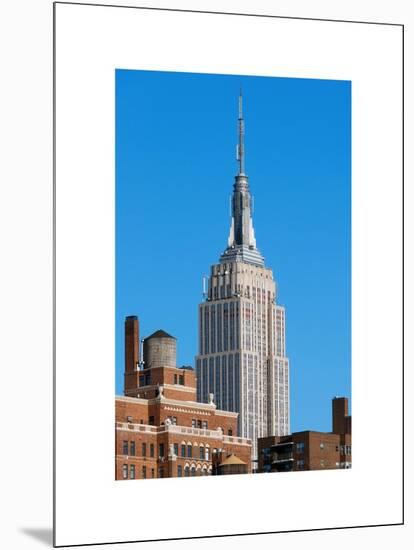 Top of the Empire State Building-Philippe Hugonnard-Mounted Art Print