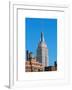 Top of the Empire State Building-Philippe Hugonnard-Framed Art Print