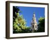 Top of the Giralda Framed by Orange Trees, Seville, Andalucia (Andalusia), Spain, Europe-Ruth Tomlinson-Framed Photographic Print