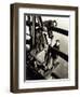 Top of the Mooring Mast, Empire State Building-Lewis Wickes Hine-Framed Giclee Print