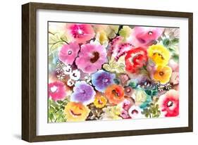 Top of the Morning-Neela Pushparaj-Framed Giclee Print