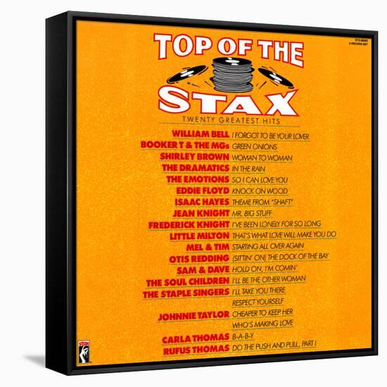 Top of the Stax-null-Framed Stretched Canvas