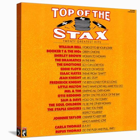 Top of the Stax-null-Stretched Canvas