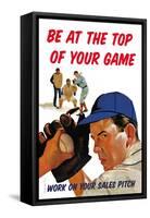 Top of Your Game-null-Framed Stretched Canvas