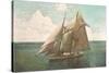 Top-Sail Schooner-null-Stretched Canvas