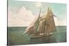 Top-Sail Schooner-null-Stretched Canvas