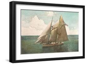 Top-Sail Schooner-null-Framed Art Print