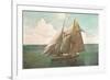 Top-Sail Schooner-null-Framed Art Print