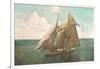 Top-Sail Schooner-null-Framed Art Print