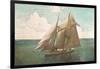 Top-Sail Schooner-null-Framed Art Print