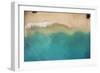 Top View Aerial Photo from Flying Drone of an Amazing Seascape with Paradise Beach and Sea with Tur-GaudiLab-Framed Photographic Print