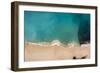 Top View Aerial Photo from Flying Drone of Beauty Nature Landscape with Paradise Beach and Indian O-GaudiLab-Framed Photographic Print