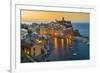 Top View at Sunrise of the Picturesque Sea Village of Vernazza, Cinque Terre, Liguria, Italy-Stefano Politi Markovina-Framed Photographic Print