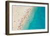 Top View of Beautiful Dreamy Beach-Jag_cz-Framed Photographic Print