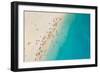 Top View of Beautiful Dreamy Beach-Jag_cz-Framed Photographic Print