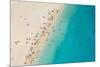 Top View of Beautiful Dreamy Beach-Jag_cz-Mounted Photographic Print