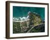 Top View of Brazilian Coastline-Filipe Frazao-Framed Photographic Print