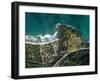 Top View of Brazilian Coastline-Filipe Frazao-Framed Photographic Print