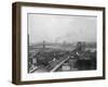 Top View of Brooklyn and Manhattan Bridges-null-Framed Photographic Print
