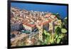 Top view of Cefalu, Cefalu, Sicily, Italy, Europe-Marco Simoni-Framed Photographic Print