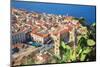 Top view of Cefalu, Cefalu, Sicily, Italy, Europe-Marco Simoni-Mounted Photographic Print