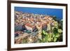 Top view of Cefalu, Cefalu, Sicily, Italy, Europe-Marco Simoni-Framed Photographic Print