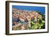 Top view of Cefalu, Cefalu, Sicily, Italy, Europe-Marco Simoni-Framed Photographic Print