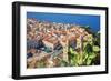 Top view of Cefalu, Cefalu, Sicily, Italy, Europe-Marco Simoni-Framed Photographic Print