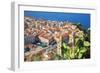 Top view of Cefalu, Cefalu, Sicily, Italy, Europe-Marco Simoni-Framed Photographic Print