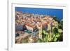 Top view of Cefalu, Cefalu, Sicily, Italy, Europe-Marco Simoni-Framed Photographic Print