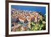 Top view of Cefalu, Cefalu, Sicily, Italy, Europe-Marco Simoni-Framed Photographic Print