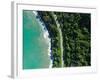 Top View of Highway in a Coastline Landscape-Gustavo Frazao-Framed Photographic Print