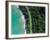 Top View of Highway in a Coastline Landscape-Gustavo Frazao-Framed Photographic Print