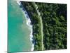 Top View of Highway in a Coastline Landscape-Gustavo Frazao-Mounted Photographic Print