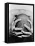 Top View of Man Clutching His Head-Eric O'Connell-Framed Stretched Canvas