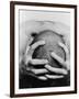 Top View of Man Clutching His Head-Eric O'Connell-Framed Photographic Print